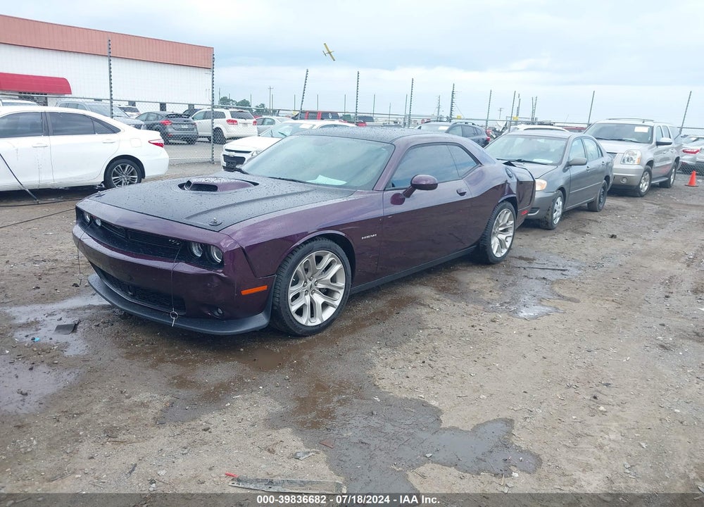 2020 DODGE CHALLENGER R/T 50TH ANNIVERSARY VIN: 2C3CDZBT8LH161410