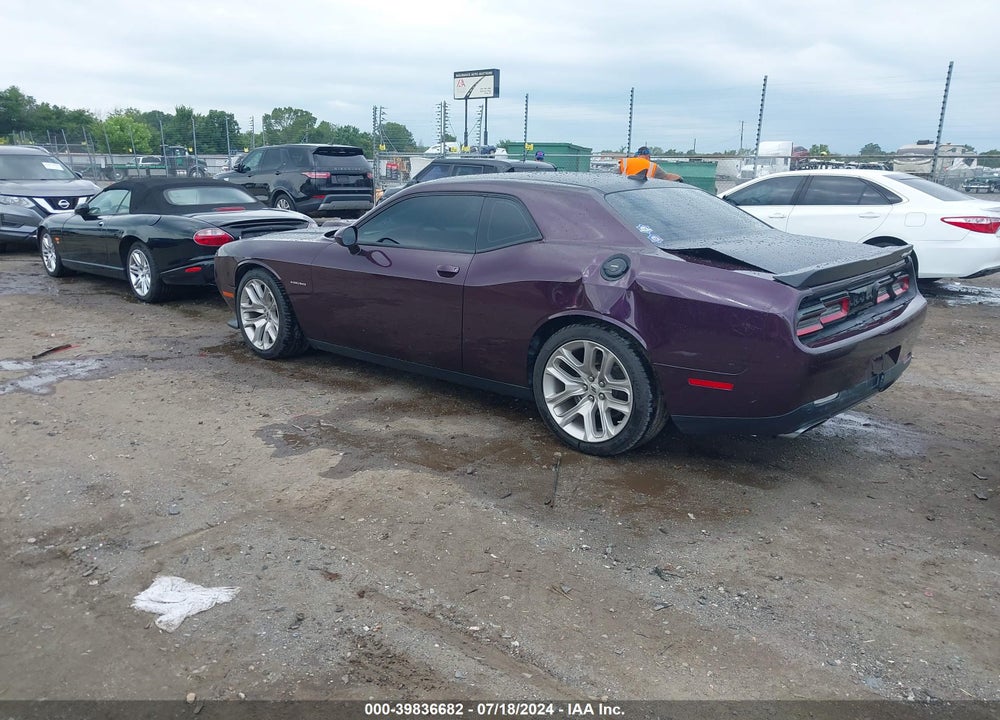 2020 DODGE CHALLENGER R/T 50TH ANNIVERSARY VIN: 2C3CDZBT8LH161410