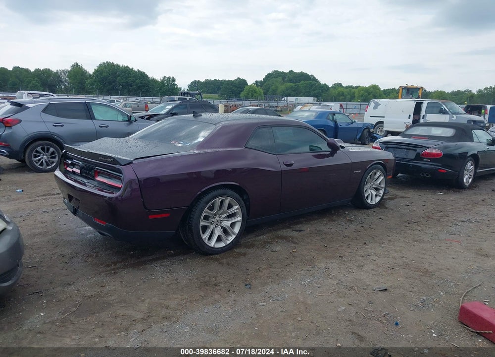 2020 DODGE CHALLENGER R/T 50TH ANNIVERSARY VIN: 2C3CDZBT8LH161410