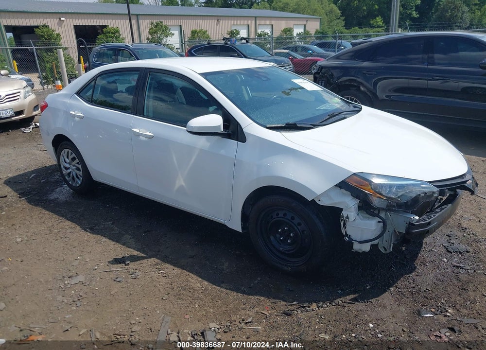 2019 TOYOTA COROLLA LE VIN: 2T1BURHEXKC141829