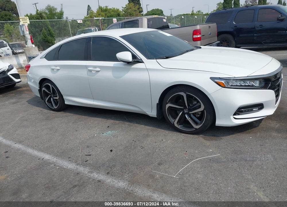 2019 HONDA ACCORD SPORT VIN: 1HGCV1F30KA015280
