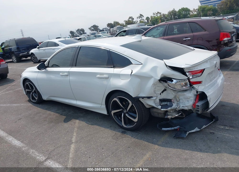 2019 HONDA ACCORD SPORT VIN: 1HGCV1F30KA015280