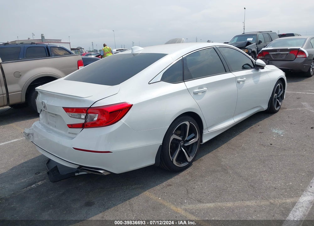 2019 HONDA ACCORD SPORT VIN: 1HGCV1F30KA015280