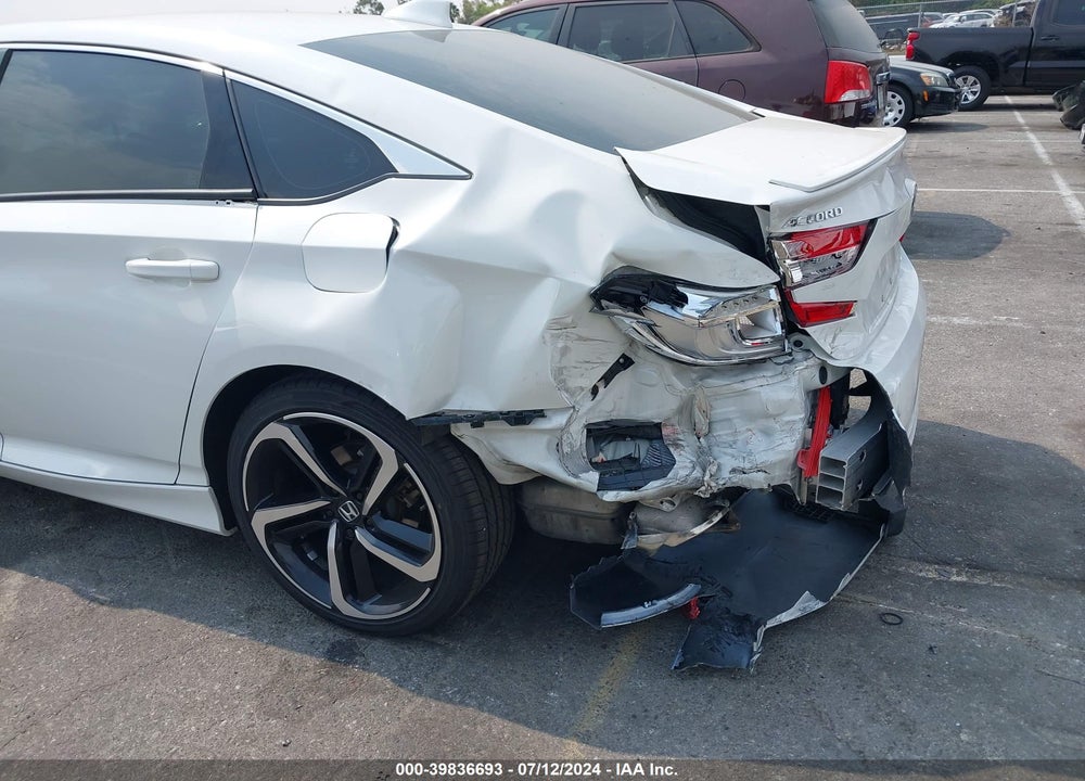 2019 HONDA ACCORD SPORT VIN: 1HGCV1F30KA015280