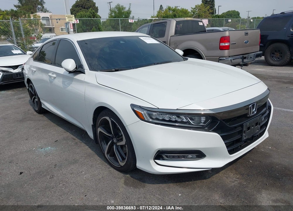 2019 HONDA ACCORD SPORT VIN: 1HGCV1F30KA015280