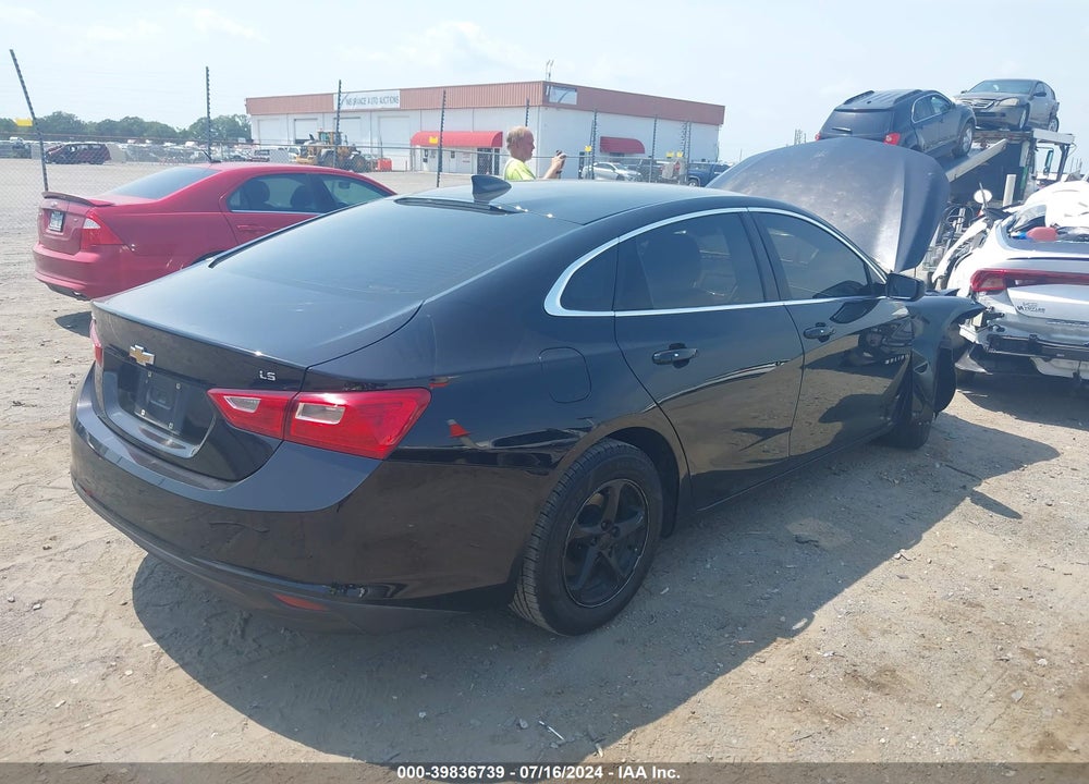 2016 CHEVROLET MALIBU LS VIN: 1G1ZB5ST6GF291609