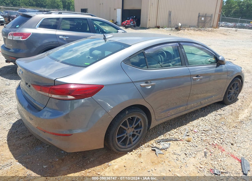 2017 HYUNDAI ELANTRA SE VIN: KMHD84LFXHU179858