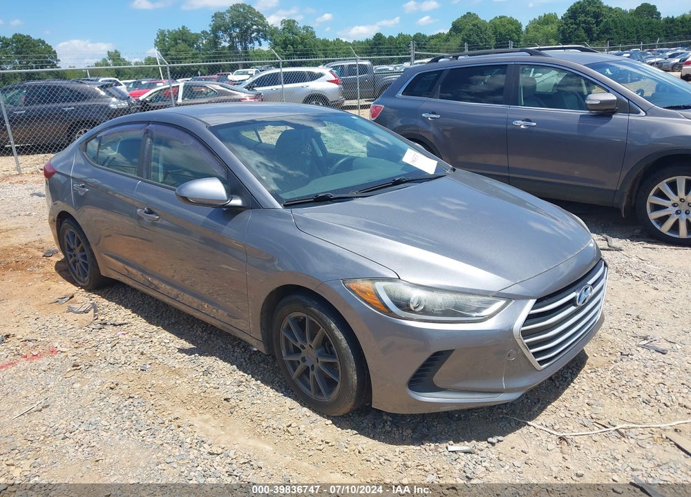 2017 HYUNDAI ELANTRA SE VIN: KMHD84LFXHU179858