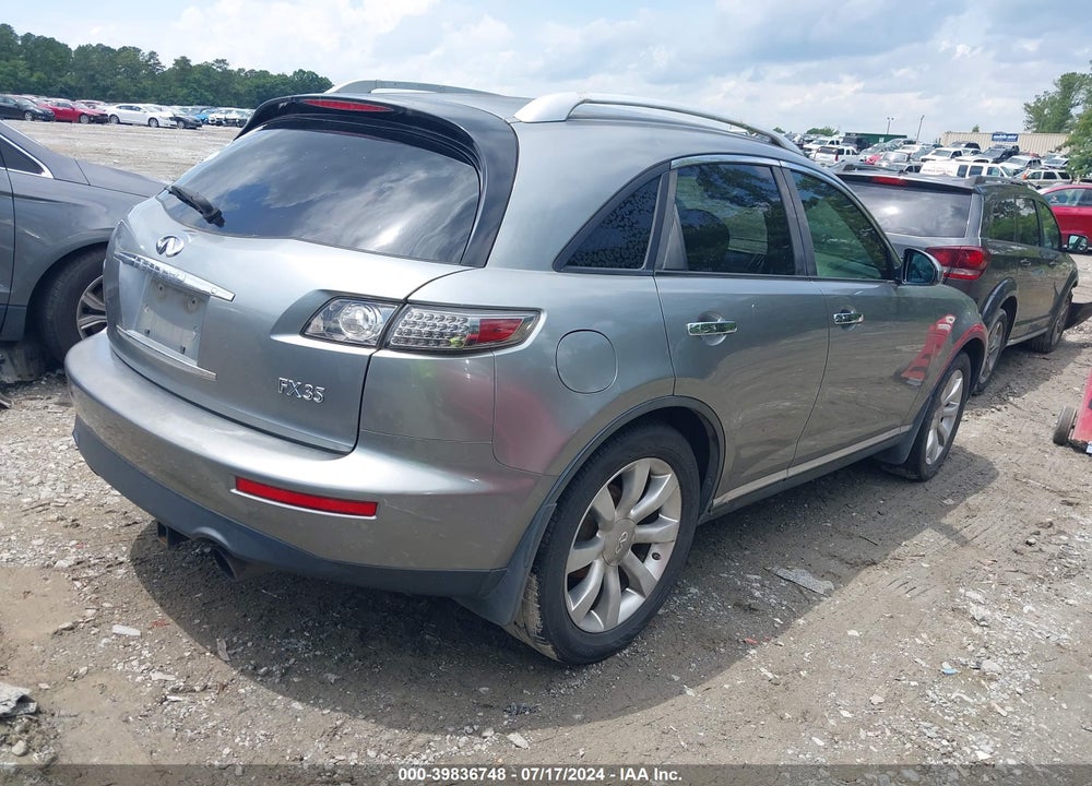 2007 INFINITI FX35 VIN: JNRAS08U27X102777