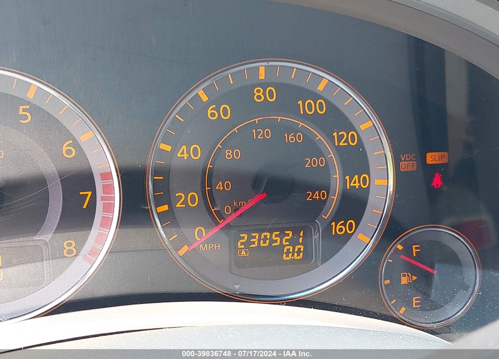 2007 INFINITI FX35 VIN: JNRAS08U27X102777