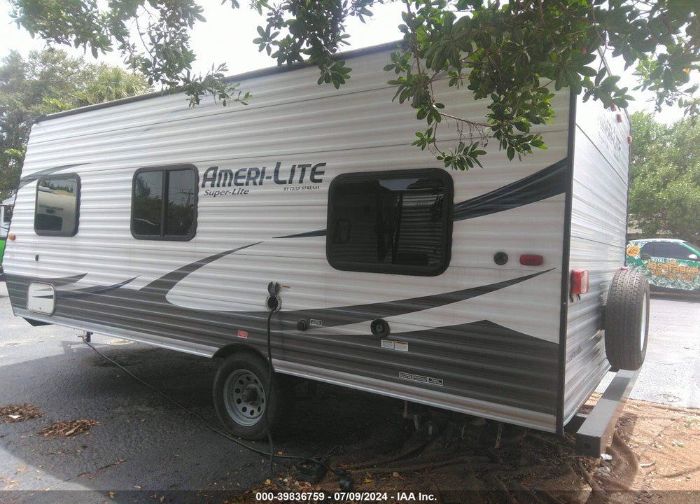 2017 GULFSTREAM AMERILITE VIN: 1NL1GTH27H1124175