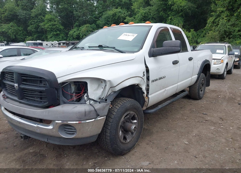 2006 DODGE RAM 2500 ST VIN: 1D7KS28C76J135840
