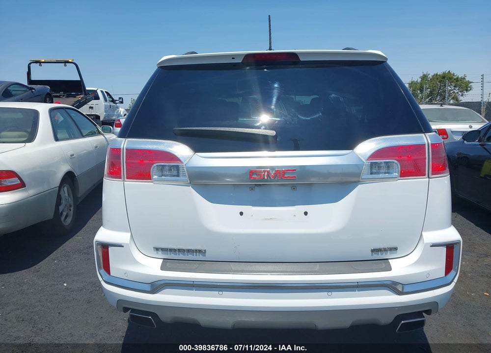 2017 GMC TERRAIN DENALI VIN: 2GKFLVE39H6139987