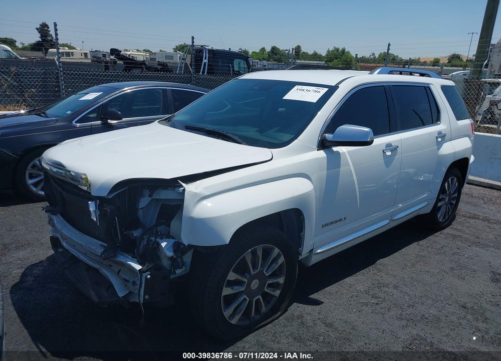 2017 GMC TERRAIN DENALI VIN: 2GKFLVE39H6139987