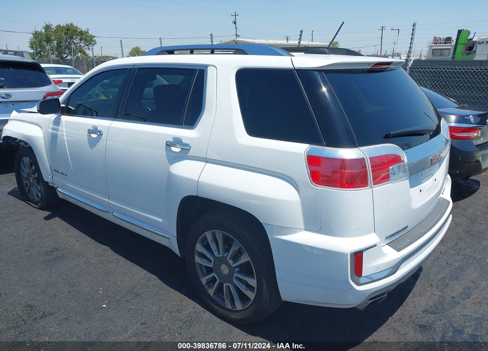 2017 GMC TERRAIN DENALI VIN: 2GKFLVE39H6139987