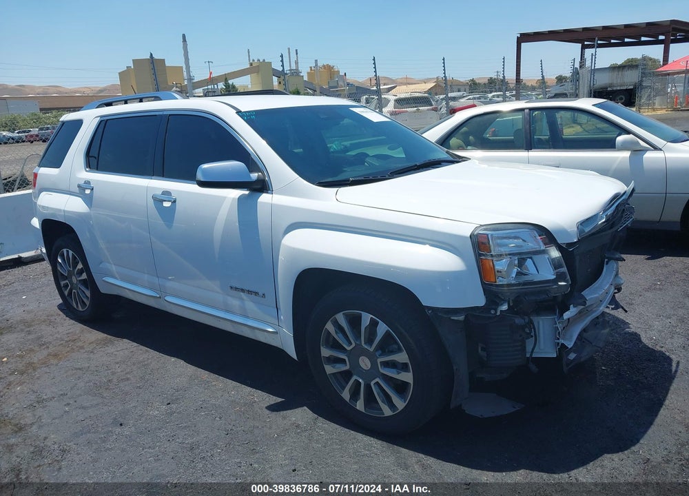 2017 GMC TERRAIN DENALI VIN: 2GKFLVE39H6139987