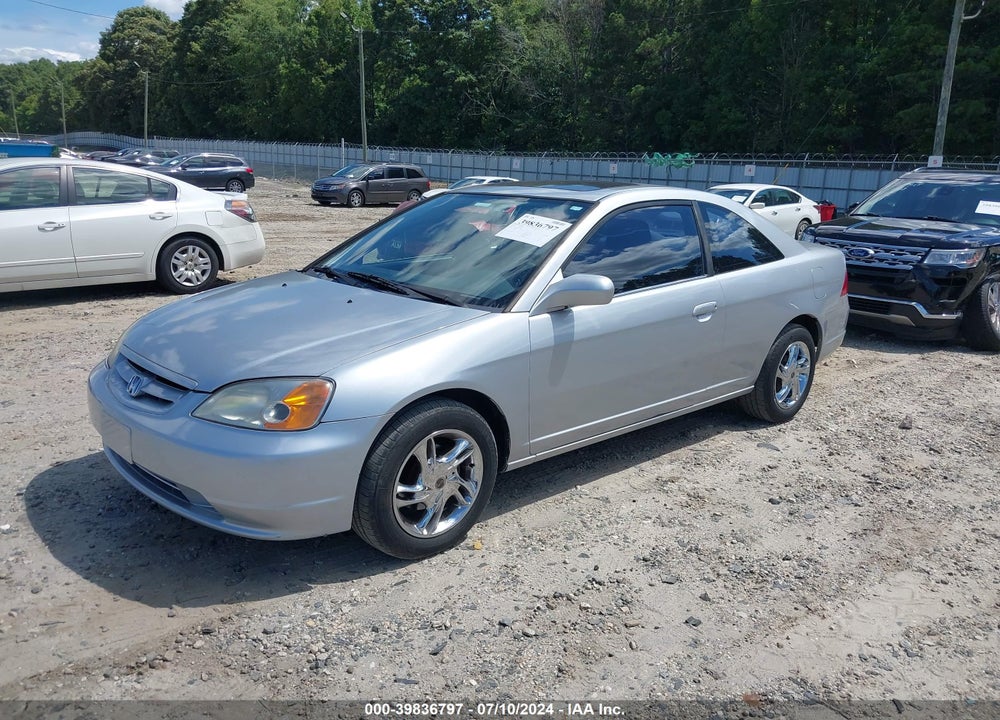 2001 HONDA CIVIC EX VIN: 1HGEM22951L106575
