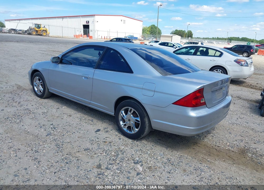 2001 HONDA CIVIC EX VIN: 1HGEM22951L106575
