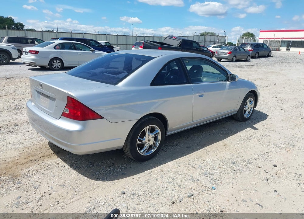 2001 HONDA CIVIC EX VIN: 1HGEM22951L106575