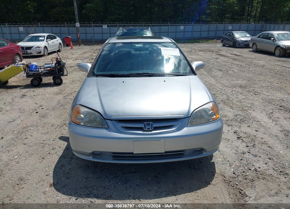 2001 HONDA CIVIC EX VIN: 1HGEM22951L106575