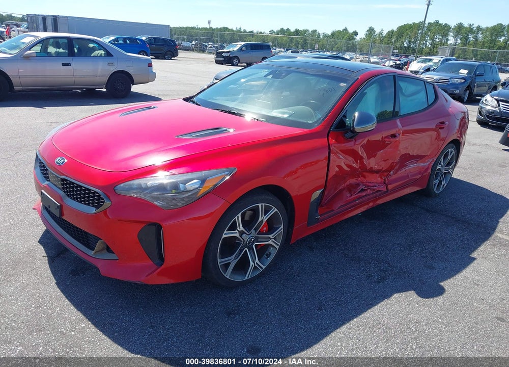 2018 KIA STINGER GT2 VIN: KNAE55LC9J6018325