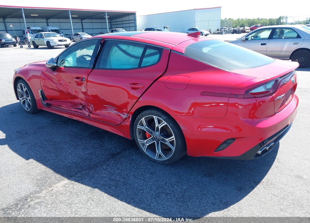 2018 KIA STINGER GT2 VIN: KNAE55LC9J6018325