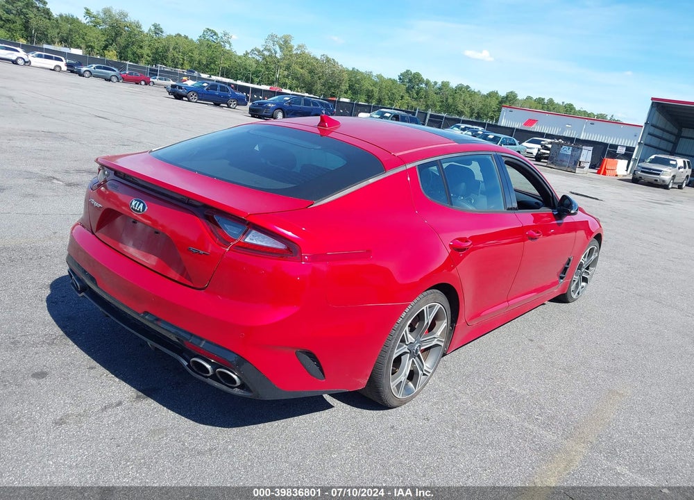 2018 KIA STINGER GT2 VIN: KNAE55LC9J6018325