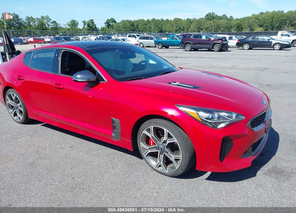 2018 KIA STINGER GT2 VIN: KNAE55LC9J6018325
