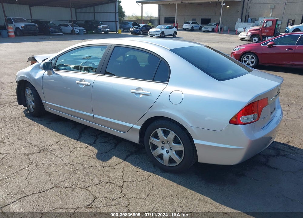 2010 HONDA CIVIC LX VIN: 19XFA1F57AE078381