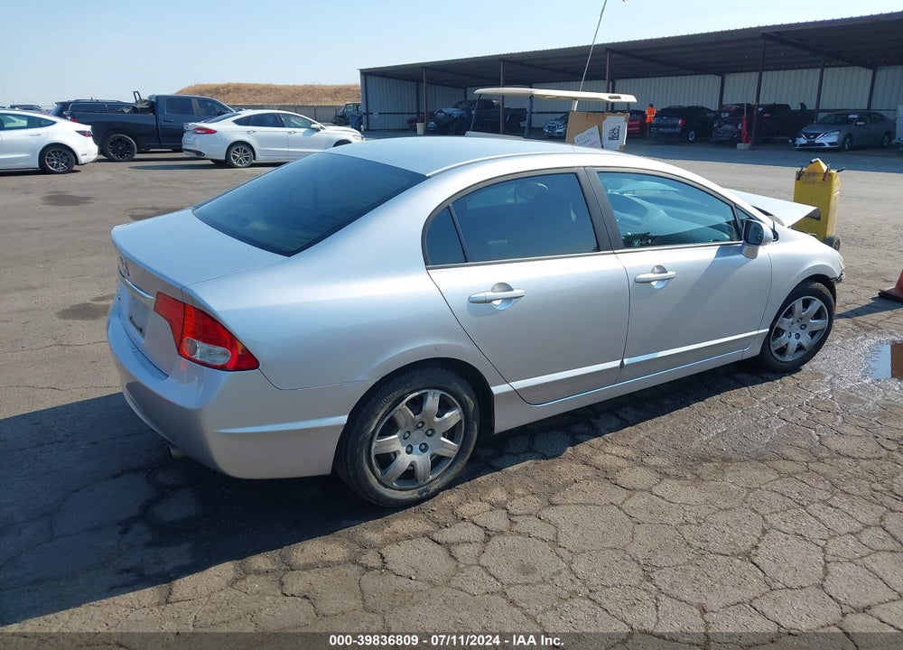 2010 HONDA CIVIC LX VIN: 19XFA1F57AE078381