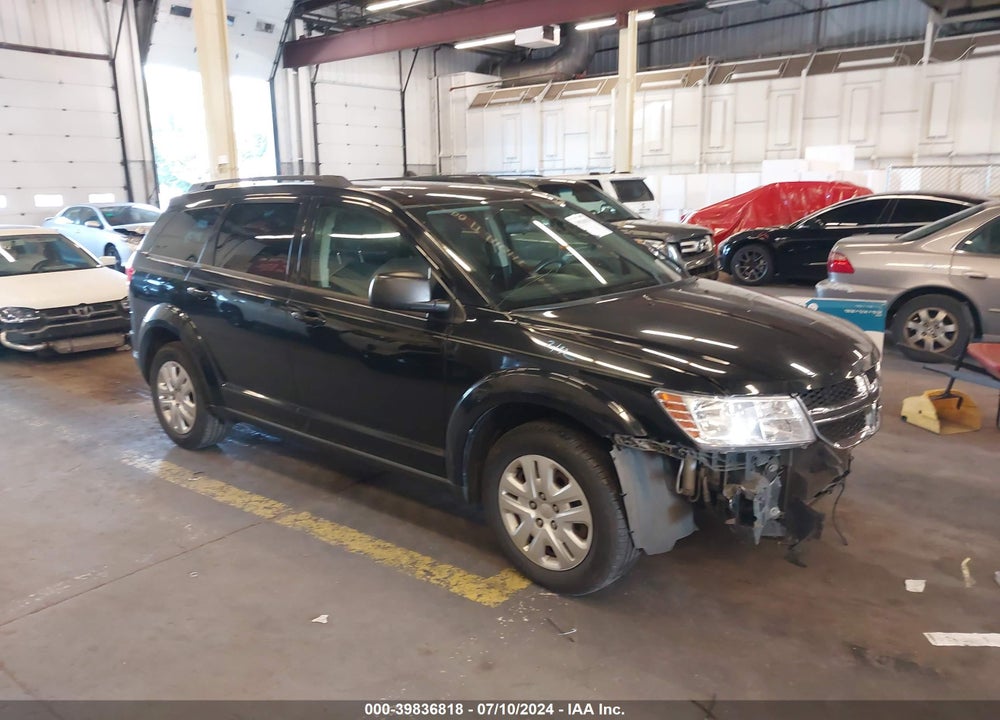 2016 DODGE JOURNEY SE VIN: 3C4PDCAB2GT239549