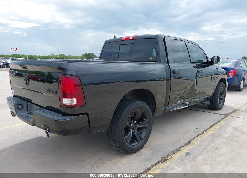 2016 RAM 1500 SPORT VIN: 1C6RR7MT4GS124854