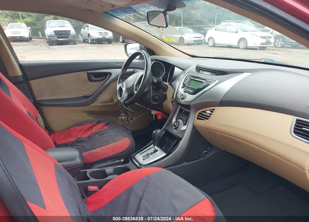 2012 HYUNDAI ELANTRA GLS (ULSAN PLANT) VIN: KMHDH4AE7CU374691