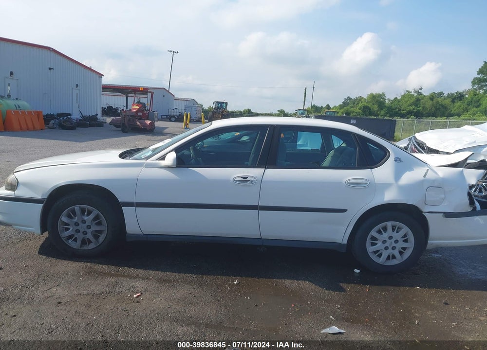 2002 CHEVROLET IMPALA VIN: 2G1WF55E229365260