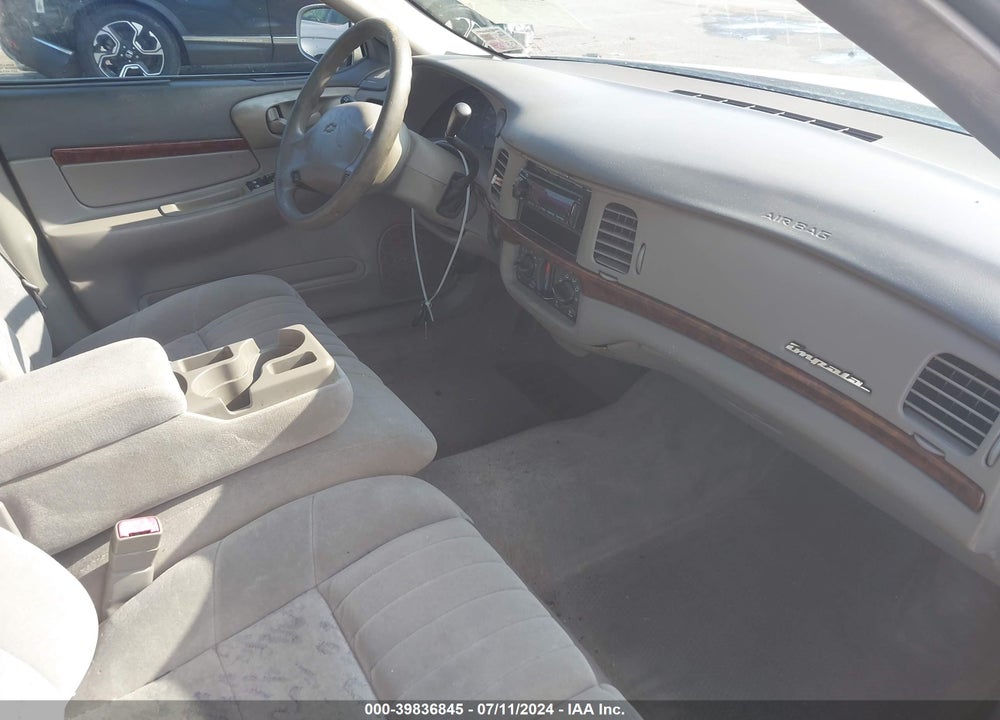 2002 CHEVROLET IMPALA VIN: 2G1WF55E229365260