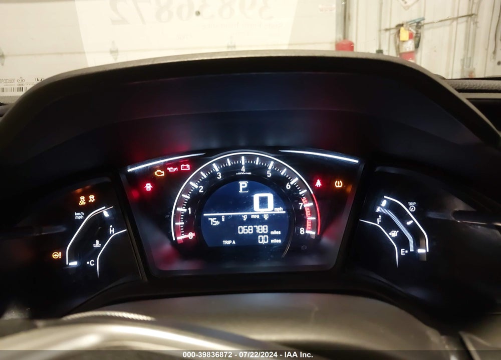 2016 HONDA CIVIC LX VIN: 19XFC2F55GE034825