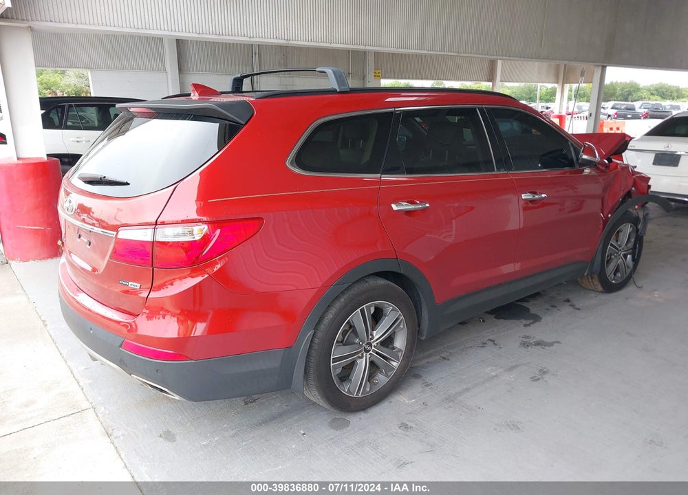 2016 HYUNDAI SANTA FE SE VIN: KM8SRDHF3GU139746