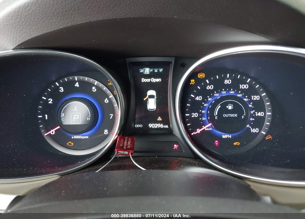2016 HYUNDAI SANTA FE SE VIN: KM8SRDHF3GU139746