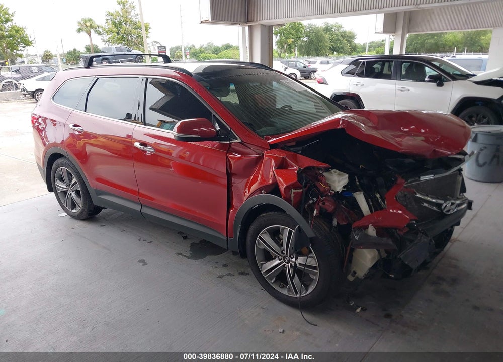 2016 HYUNDAI SANTA FE SE VIN: KM8SRDHF3GU139746