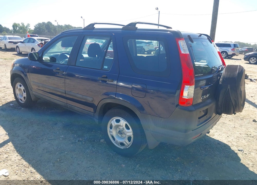 2005 HONDA CR-V LX VIN: SHSRD78595U327048