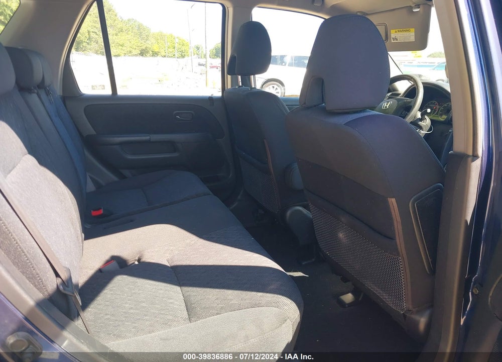 2005 HONDA CR-V LX VIN: SHSRD78595U327048