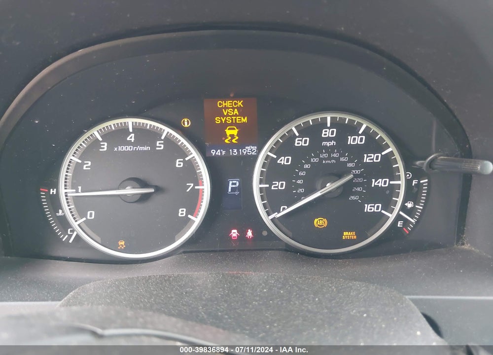 2014 ACURA RDX VIN: 5J8TB4H36EL010777
