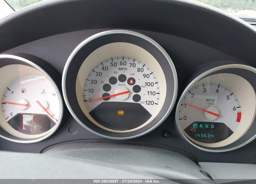 2007 DODGE CALIBER R/T VIN: 1B3HE78K17D129002