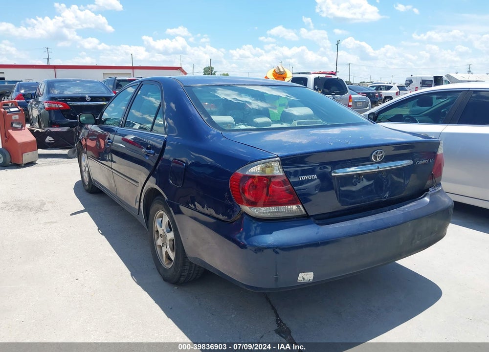 2006 TOYOTA CAMRY LE VIN: 4T1BE32K36U158968