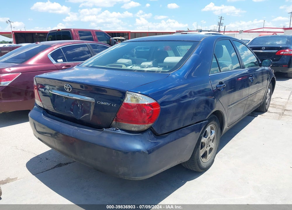 2006 TOYOTA CAMRY LE VIN: 4T1BE32K36U158968