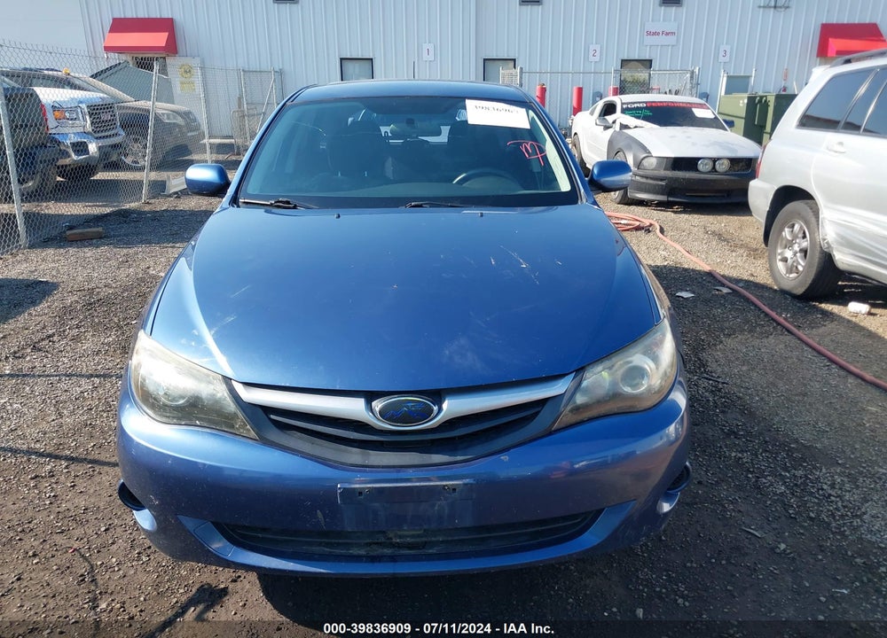 2011 SUBARU IMPREZA 2.5I VIN: JF1GH6A66BH827573