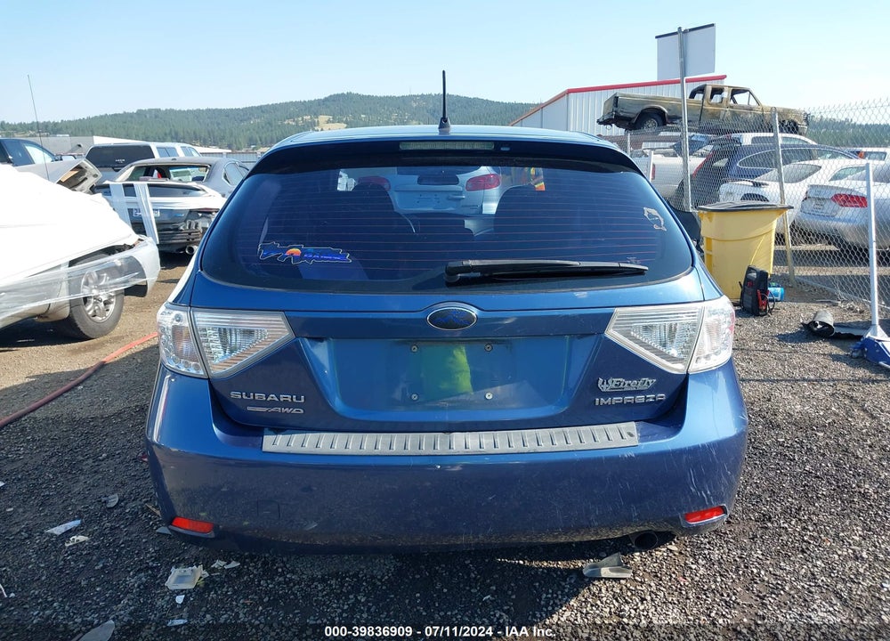 2011 SUBARU IMPREZA 2.5I VIN: JF1GH6A66BH827573