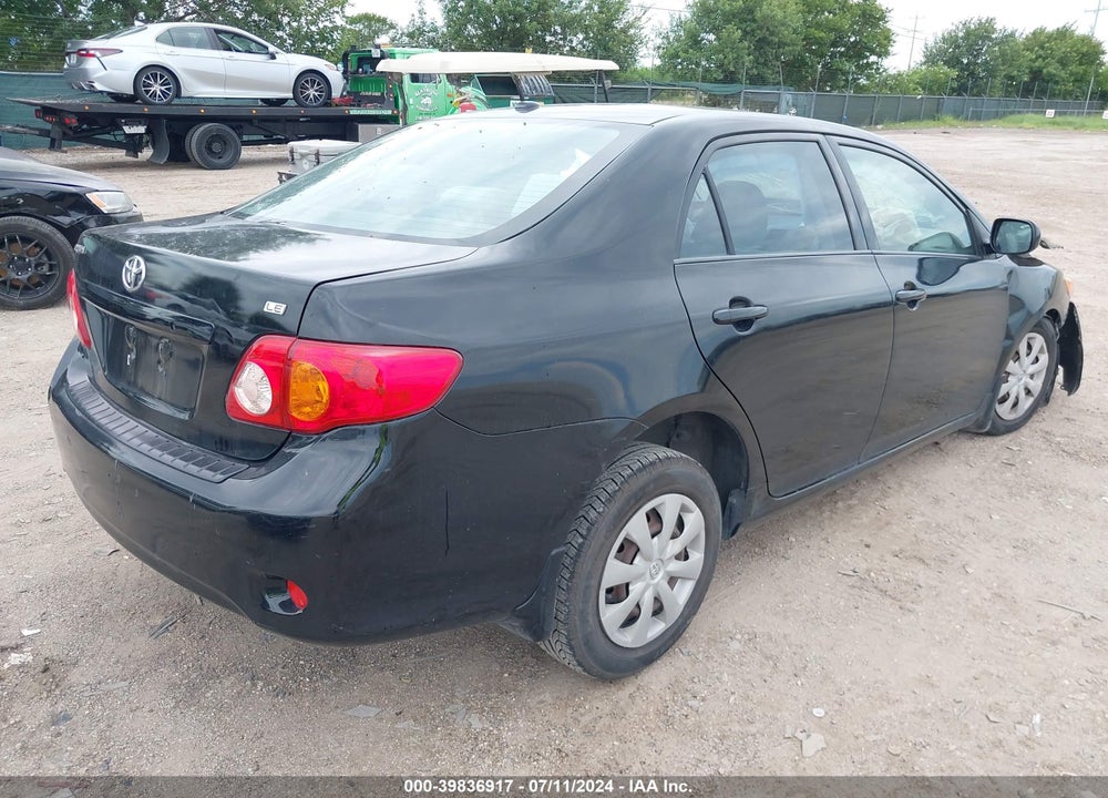 2009 TOYOTA COROLLA LE VIN: JTDBL40E499053330