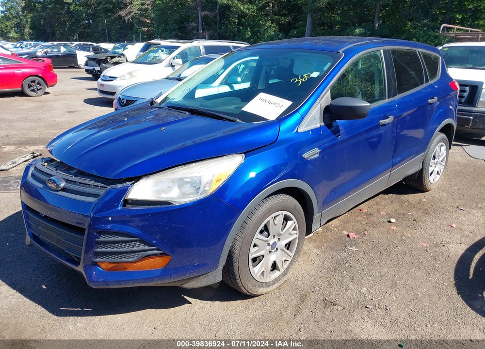 2013 FORD ESCAPE S VIN: 1FMCU0F75DUC01800