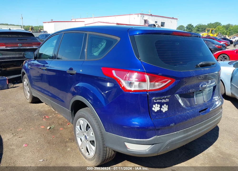 2013 FORD ESCAPE S VIN: 1FMCU0F75DUC01800
